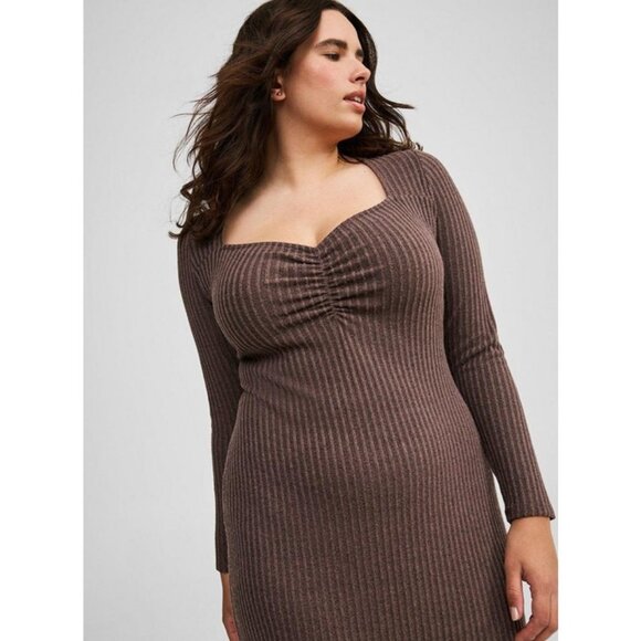 NWT Torrid Column Tea Length Dress - Picture 5 of 6